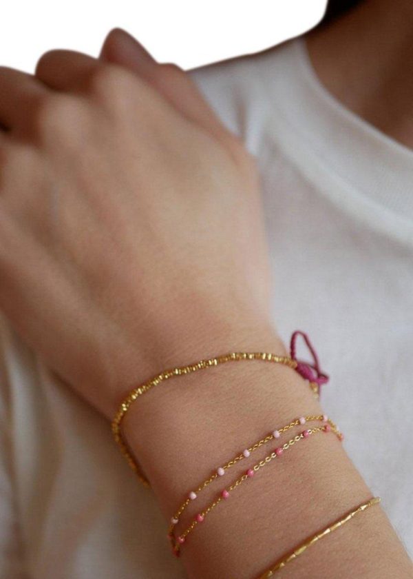 Bracelet, Lola - Light Pink Online now