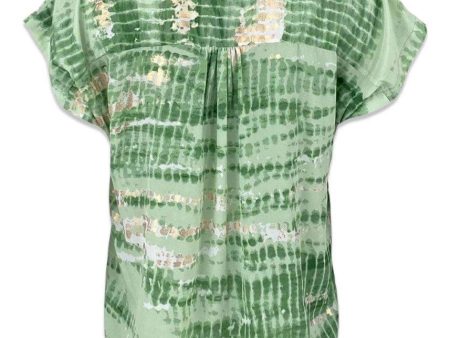 BCLUNA Andrea s s top - Emerald Gold Tie Online