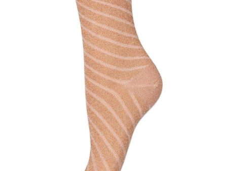 Dion glitter socks - Apple Cinnamon Fashion