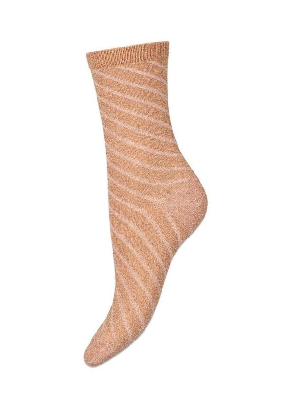 Dion glitter socks - Apple Cinnamon Fashion