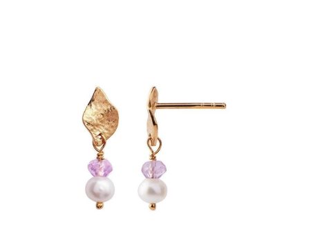 Ile del l`amour with pearl - Gold Sale