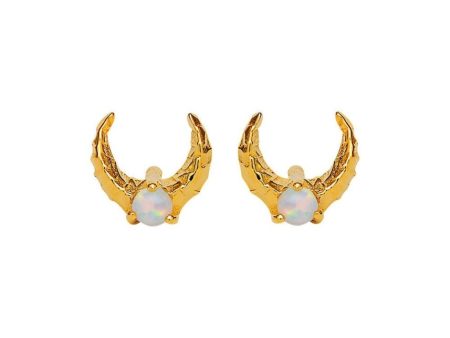 Nynette Earring - Sterling Silver (925) Gold Pla Hot on Sale