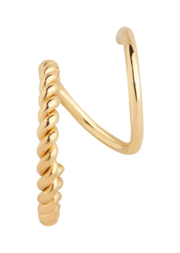 Sofia Twirl Earring - Gold Supply