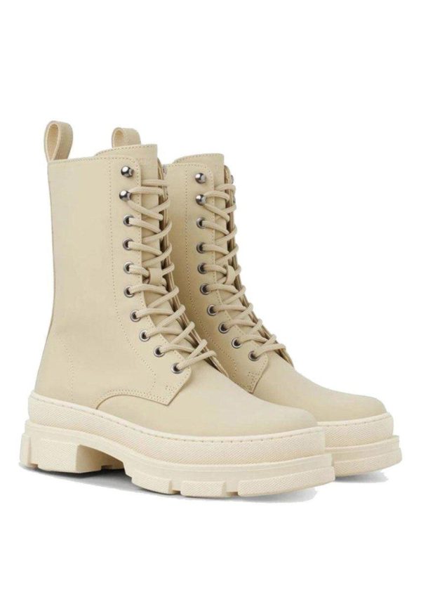 Lucy Boot - Off White - Off White on Sale