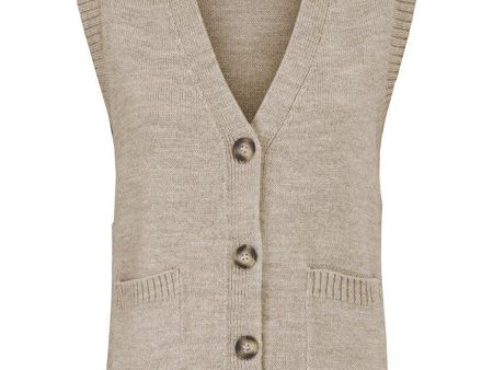 Hedvig vest - Powder Sand Online now