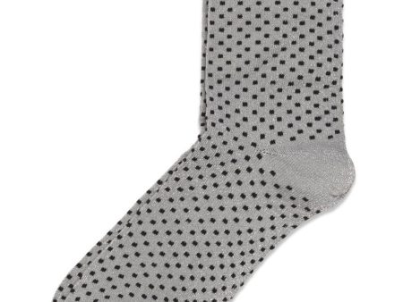 Dina Small Dots - Grey Melange Discount