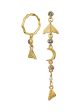 Buffy Earrings - Sterling Silver (925) Gold Pla on Sale