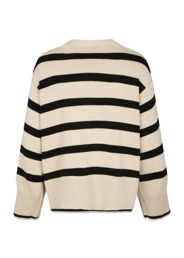 CorbinMD stripe o-neck - Black Summer Sand Stripe Online Hot Sale