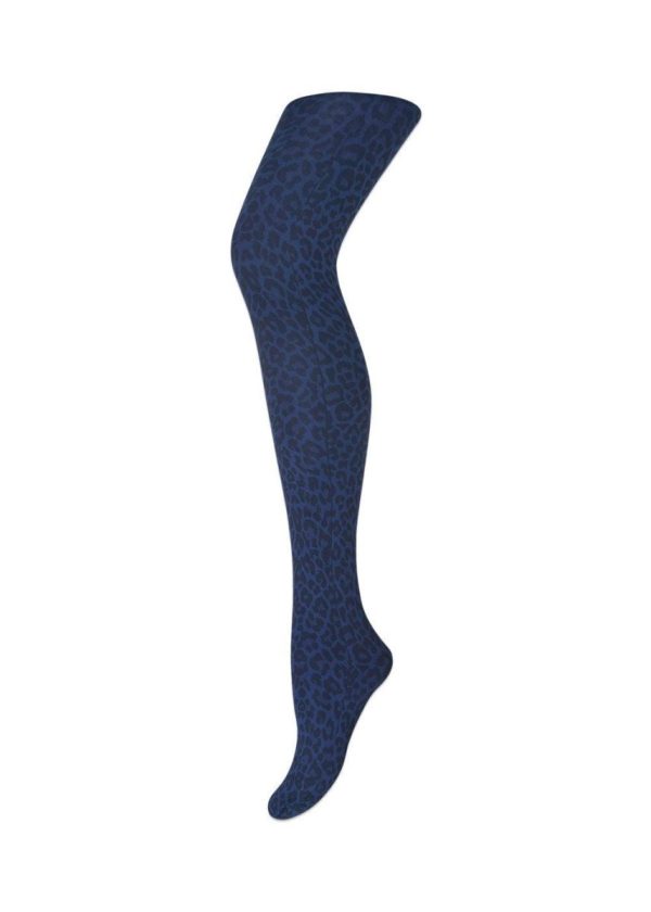 Leopard pantyhose - 50 denier - Sapphire Cheap