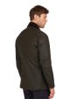 Ashby Wax Jacket - Dk Olive Cheap