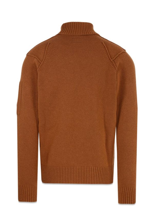 Turtle Neck knitwear - Bronze Brown Online Hot Sale