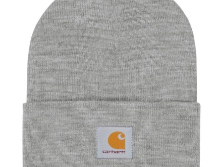 Acrylic Watch Hat - Grey Heather For Discount