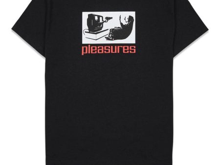 TV T-shirt - Black Hot on Sale