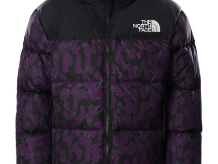 W PRINTED 1996 RETRO NUPTSE - Gravitypurpleleopardprint For Sale