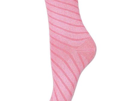 Dion glitter socks - Pink Online now