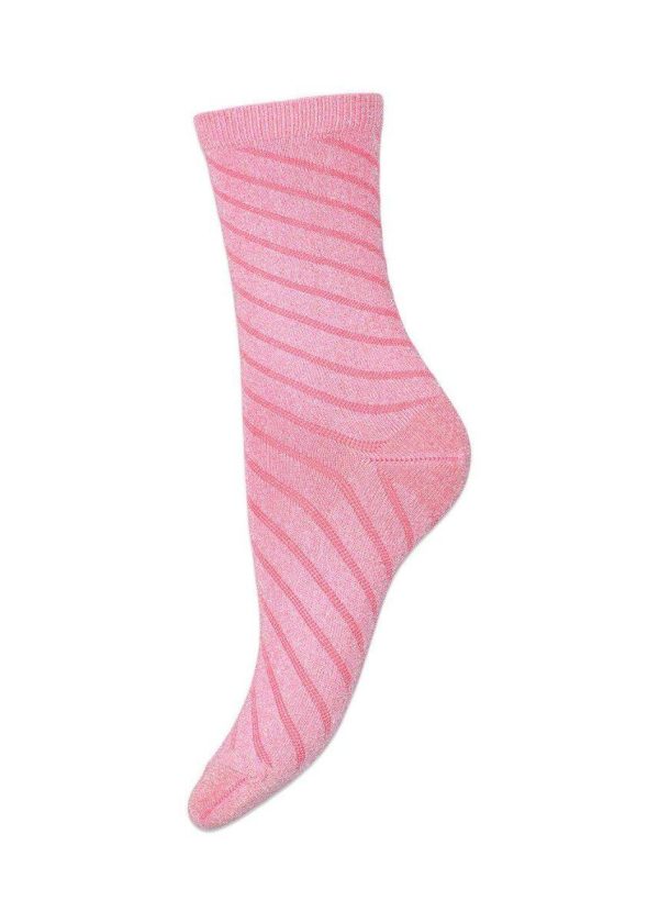 Dion glitter socks - Pink Online now