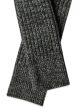 Rib Sock 9139 - Black Melange Hot on Sale