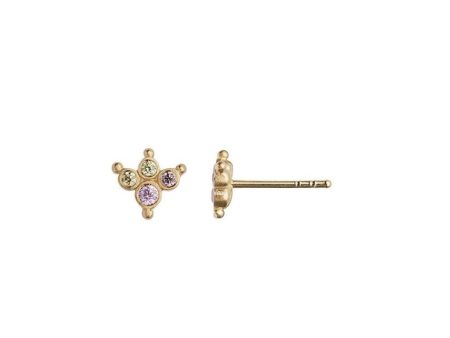 Petit Candy Fleur Earring Gold - Gold on Sale