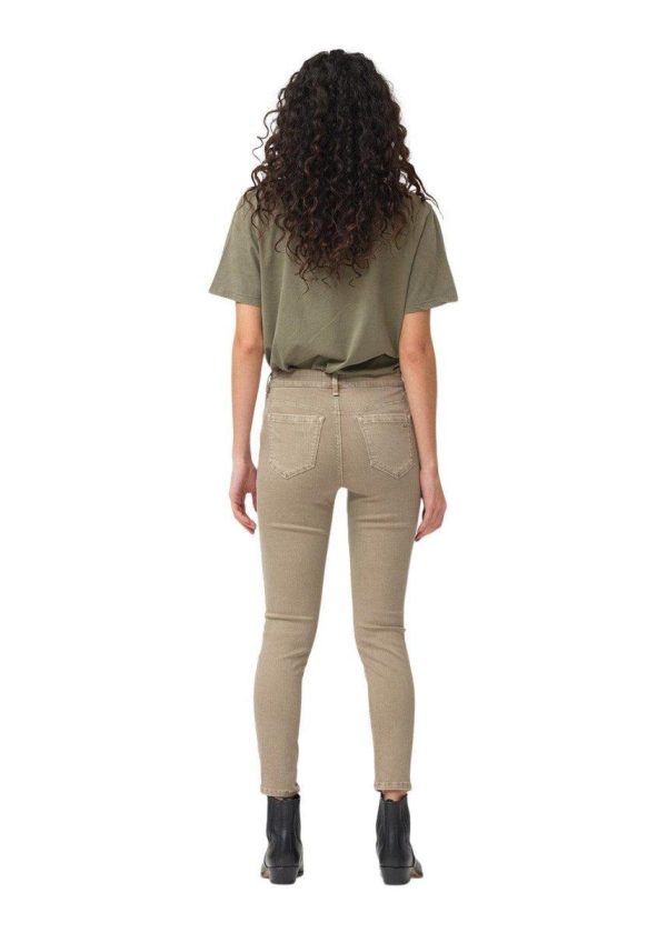 Alexa ankle herritage col - Khaki Discount