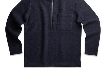 Anders half zip 6398 - Navy Blue For Sale