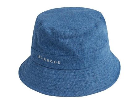 Buket Nylon hat - Mid Blue Discount