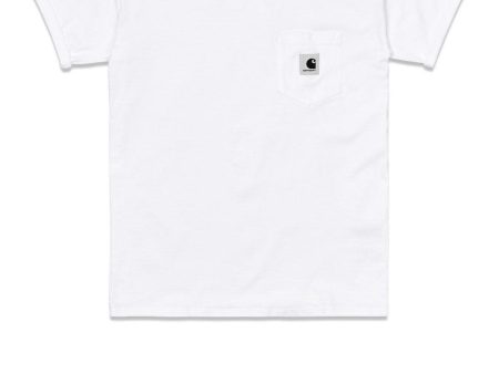 W  S S Pocket T-Shirt - White Sale