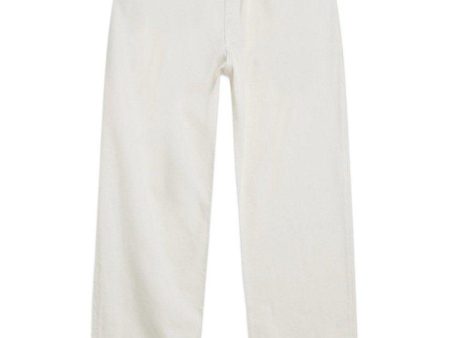 Leroy Twill Pants - Off White For Sale