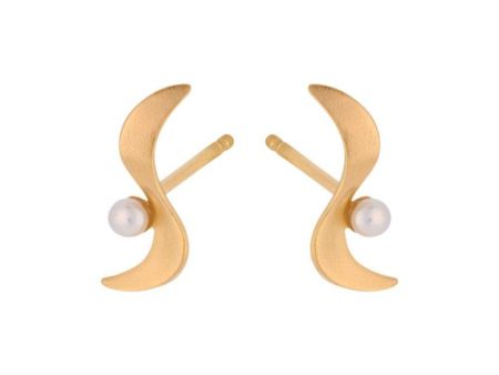 Ocean Wave Earsticks - Gold Hot on Sale