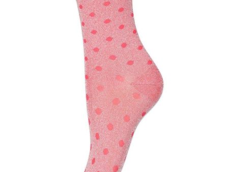 Donna glitter socks - Pink Online Sale