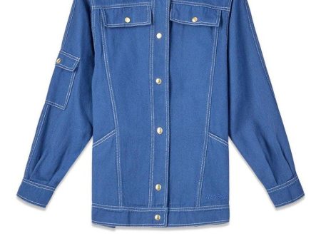 Maria Jacket - Indigo Blue Online Sale