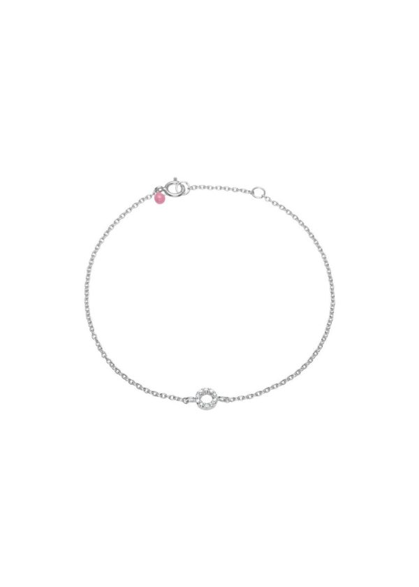 Bracelet, Sweetheart, CZ - 925S Cheap