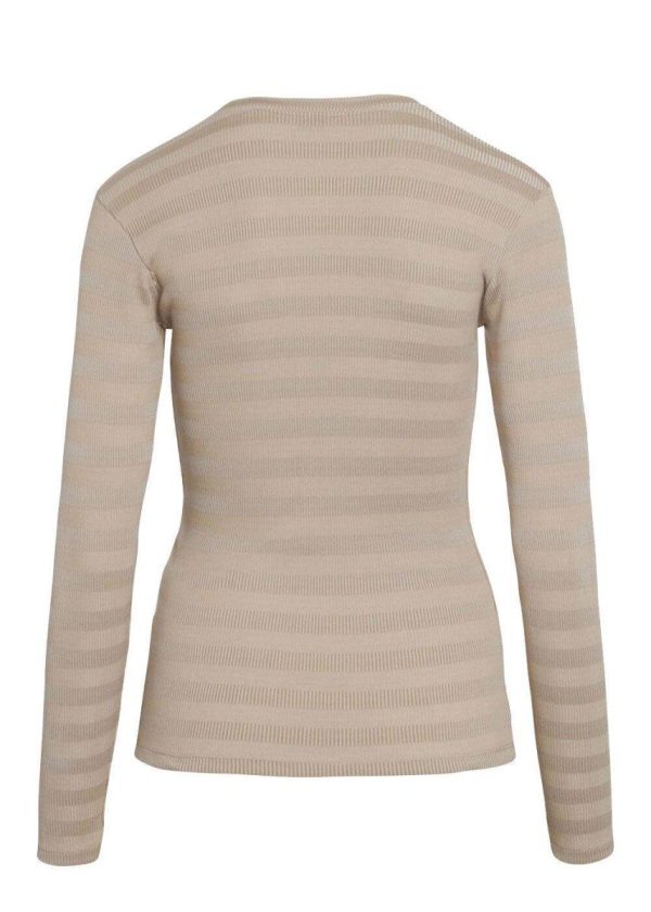 2x2 Tonal Stripe Tuba - Warm Beige Online