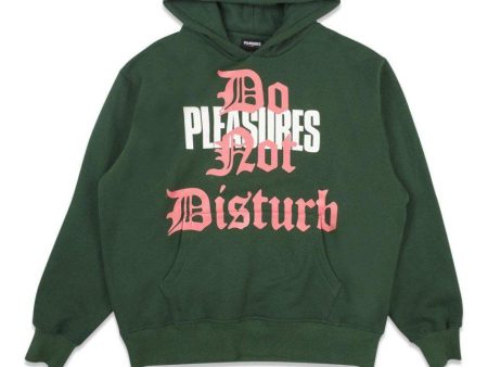 do not disturb hoodie - Forest Green Discount