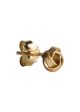 KNOT STUD - Guld Cheap