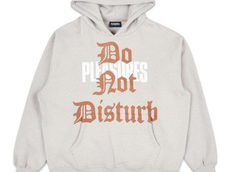 do not disturb hoodie - Silver Cheap