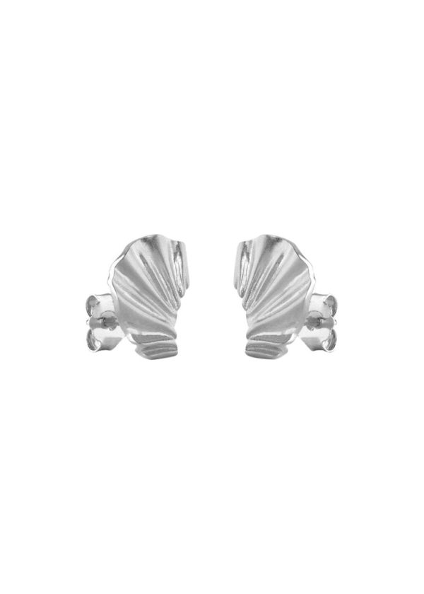 Earring, Mini Wave - 925S M Online now