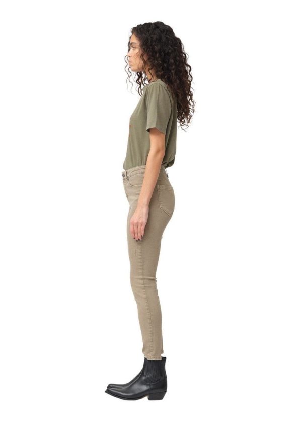 Alexa ankle herritage col - Khaki Discount