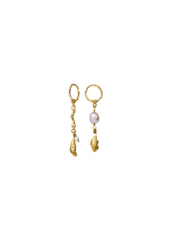 Lyric Earring - Sterling Silver (925) Gold Pla For Discount