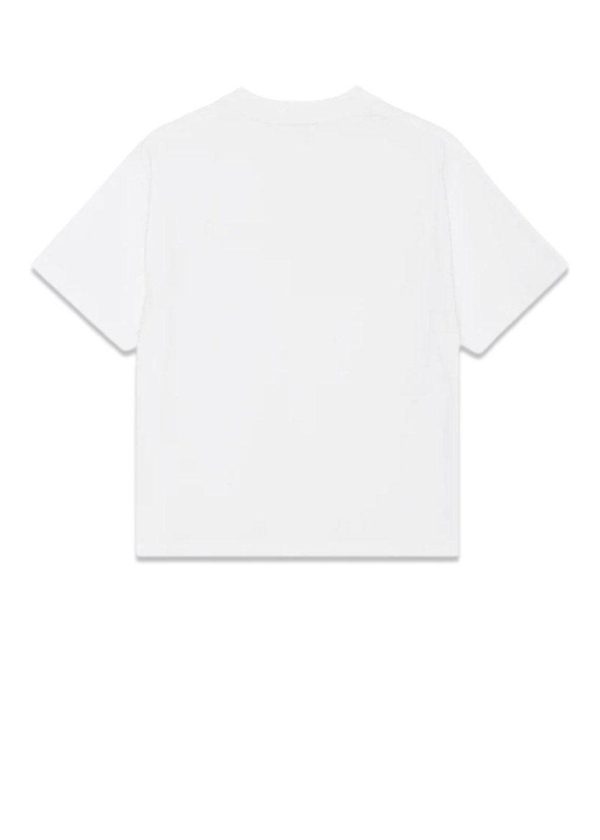 Anya Metal Letters Logo T-shirt - White For Cheap