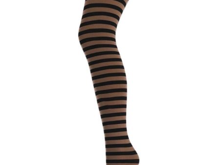 klara tights 80 denier - Stripe Fashion