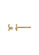 Petit Wave Earring Gold with S - Gold Supply