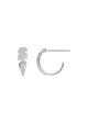 Petit Creol W  Feather Earring - Silver Cheap