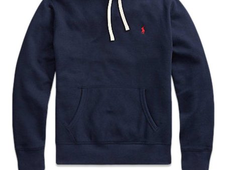 Long Sleeve Hoodie - Navy Hot on Sale