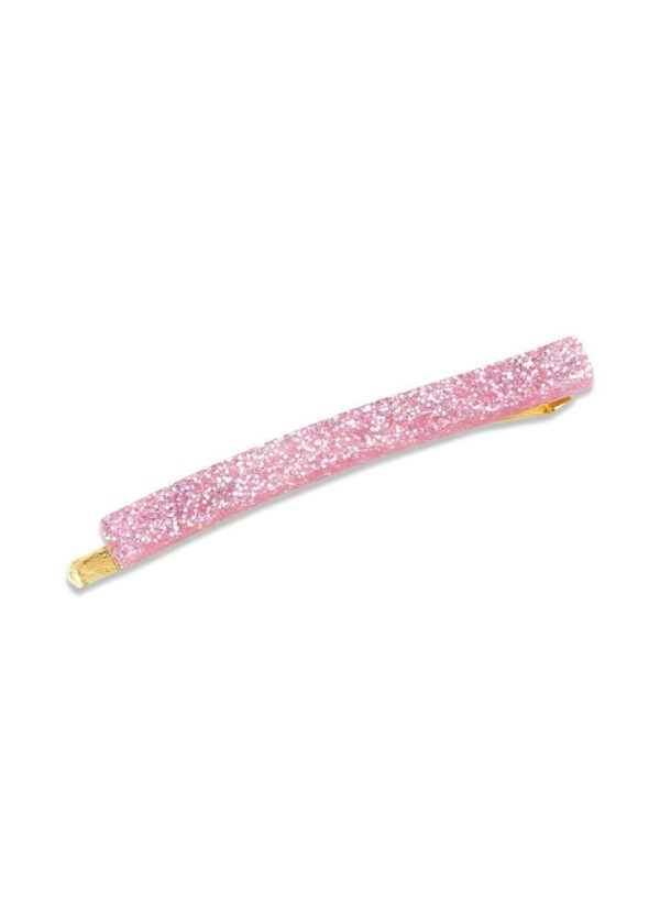 Bobby Pin - Pink Glitter Online Sale