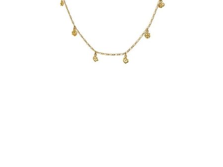 Adina Necklace - Sterling Silver (925) Gold Pla Hot on Sale