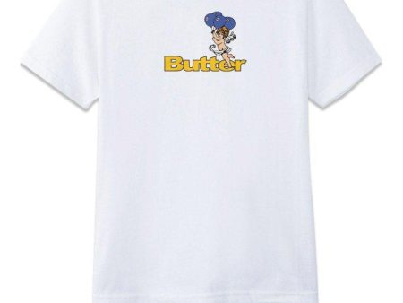 Balloons logo tee - White For Sale