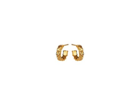 Aio Small Earrings - Sterling Silver (925) Gold Pla Sale