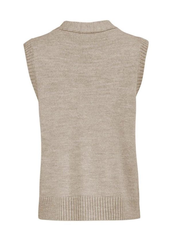 Hedvig vest - Powder Sand Online now