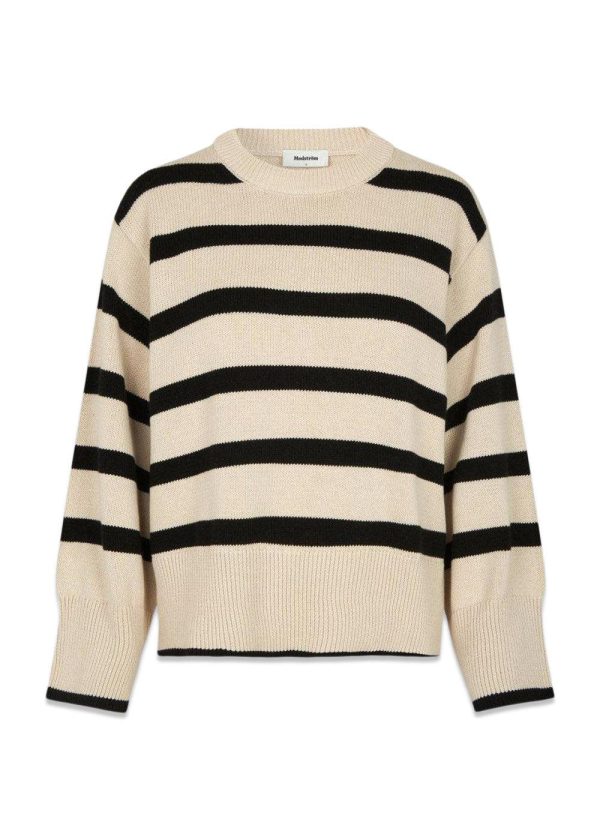 CorbinMD stripe o-neck - Black Summer Sand Stripe Online Hot Sale