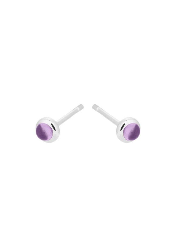 Shine Purple Earsticks - Silver on Sale